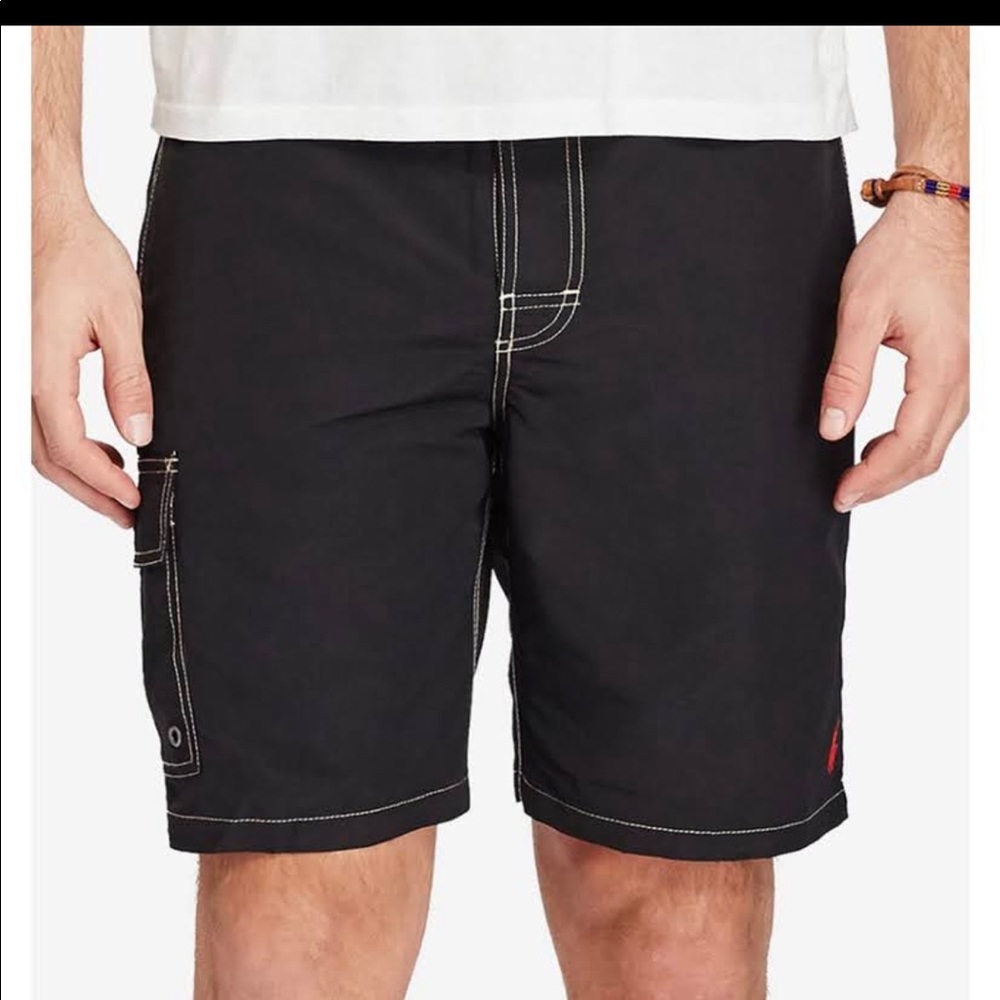 Polo Ralph Lauren black swim short size medium and small new